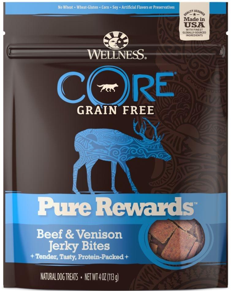 Wellness CORE Natural Grain Free Pure Rewards Beef and Venison Recipe Jerky  Bites Dog Treats - Bernville, PA