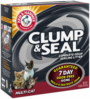 Arm & Hammer Clump & Seal Multi Cat Litter 14 lbs