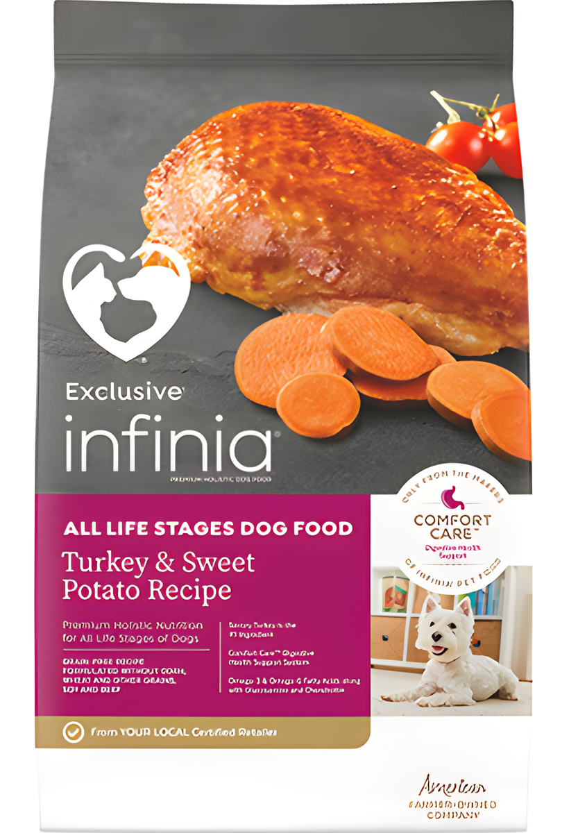 Infinia Turkey Sweet Potato Recipe Holistic Dog Food