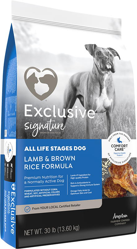 Exclusive All Life Stages Lamb Brown Rice Formula