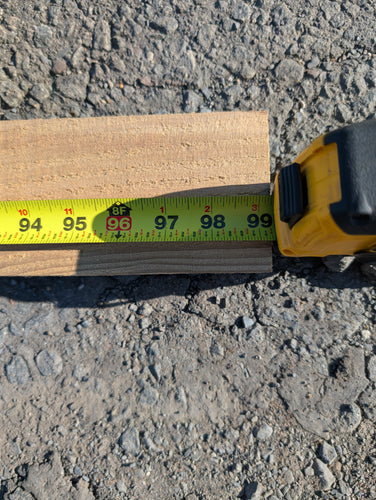 Rough Cut Pressure Treated Lumber 2 in. x 4 in. x 8 ft.