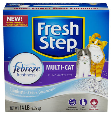 Fresh Step Multi-Cat Scented Scoopable Cat Litter