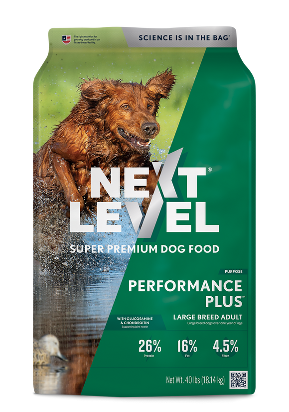 Next Level Super Premium Dog Food Performance Plus™