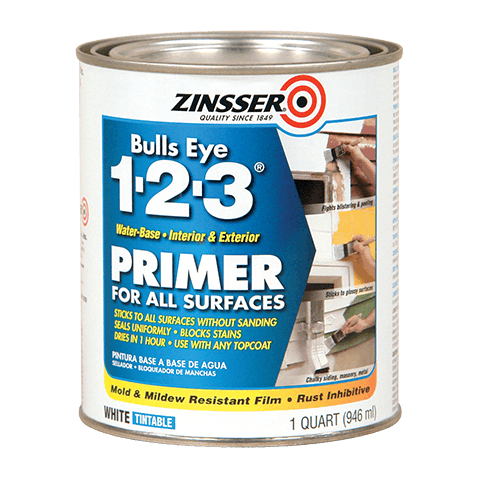 ZINSSER® Bulls Eye 1-2-3® Water-Base Primer