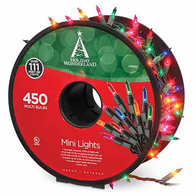 Holiday Wonderland 450 Light Multi Reel