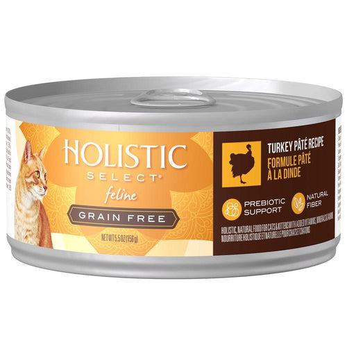 Holistic Select Natural Grain Free Turkey Pate Canned Cat Food