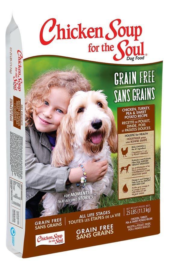 Chicken Soup For The Soul Grain Free Chicken, Turkey and Pea Dry Dog Food