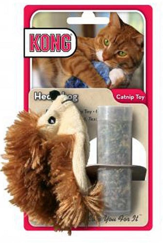 KONG Refillable Hedgehog Catnip Cat Toy