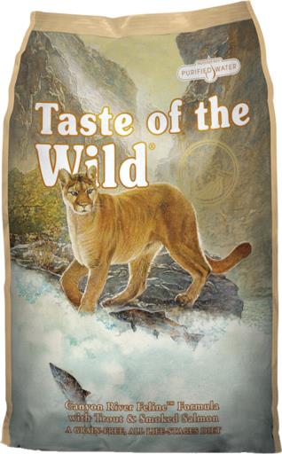 Taste of the Wild Canyon River Feline w/ Trout & Smoked Salmon