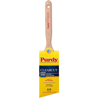 Purdy Clearcut® Glide™ Angled Nylon/Poly Brush