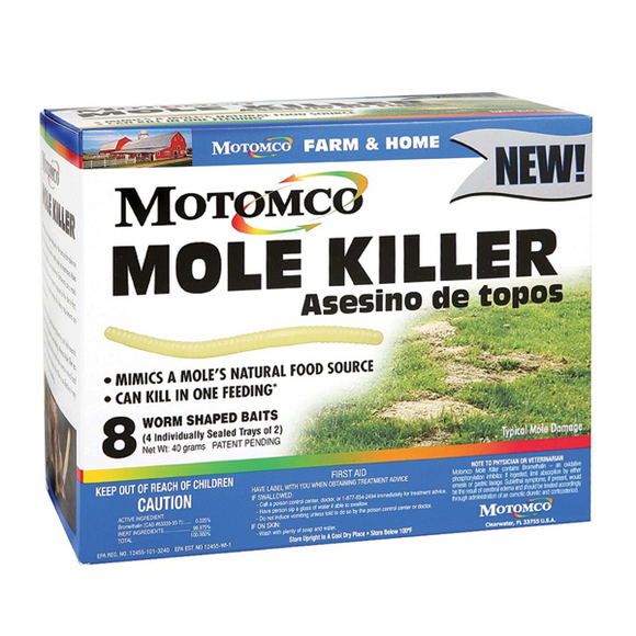 MOTOMCO MOLE KILLER WORM FORMULA 12 pack – Feed Depot