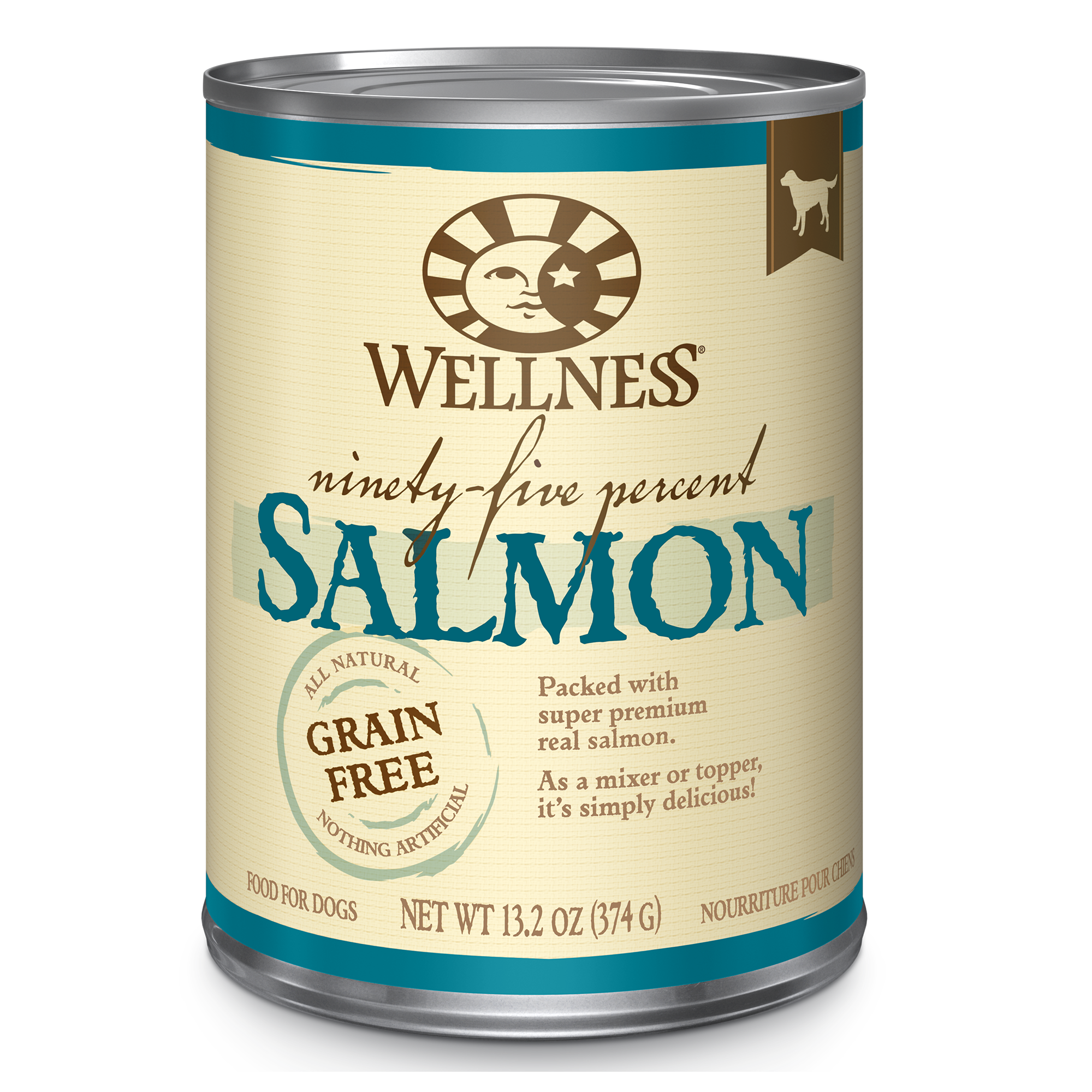 Wellness salmon clearance canned dog food