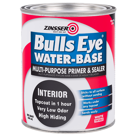 ZINSSER® Bulls Eye® Water‐Base Primer and Sealer