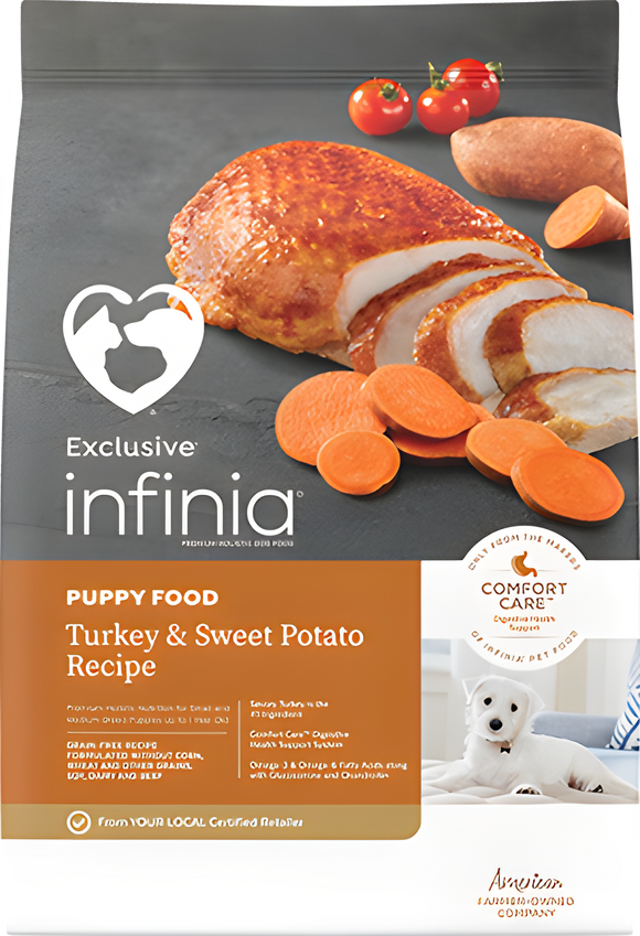 Infinia Puppy Turkey & Sweet Potato Recipe 5lb