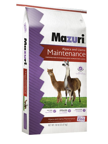 Mazuri® Alpaca & Llama Maintenance Diet