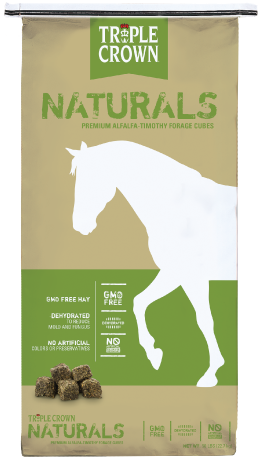 Triple Crown Naturals Premium Alfalfa -Timothy Forage Cubes