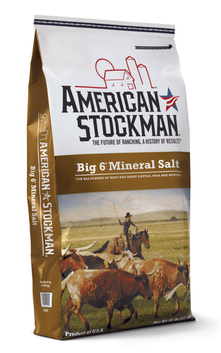 American Stockman® Big 6® Mineral Salt