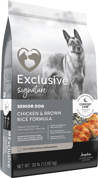 Exclusive® Large Breed Adult Dog Chicken & Brown Rice Formula Dog Food