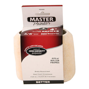 Master Painter Better 2PK 4" 3/8" Nap Roller