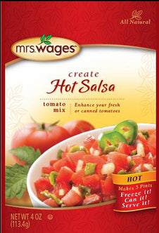 Mrs. Wages® Hot Salsa Tomato Mix