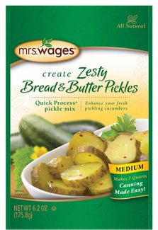 Mrs. Wages® Quick Process Zesty Bread & Butter Pickles