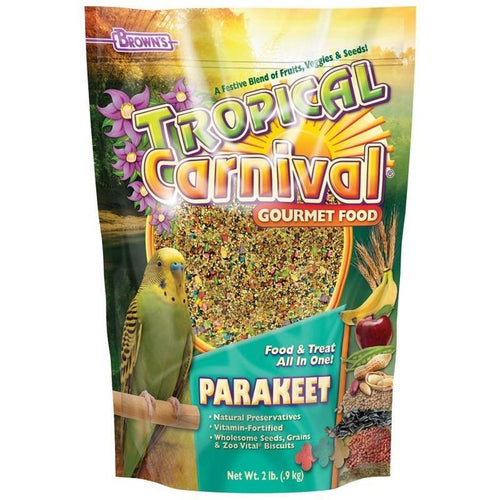 TROPICAL CARNIVAL GOURMET PARAKEET FOOD